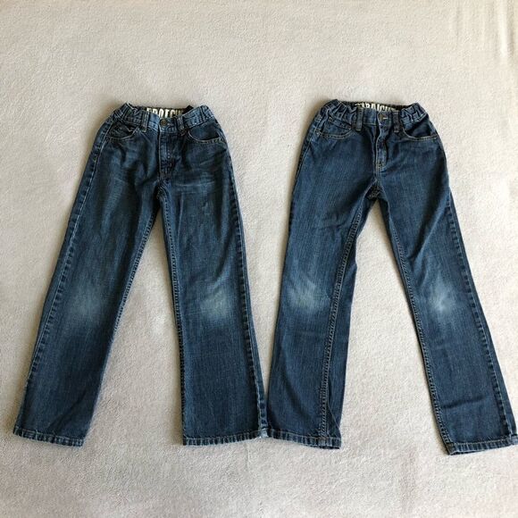 Gymboree Straight Leg and Bootleg Jeans(lot of 2 pairs) - Picture 1 of 11